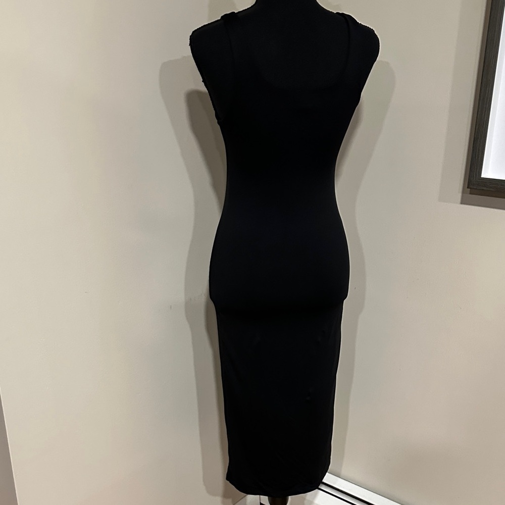 House of Harlow 1960 Black Midi Tank Dress - Picture 6 of 8